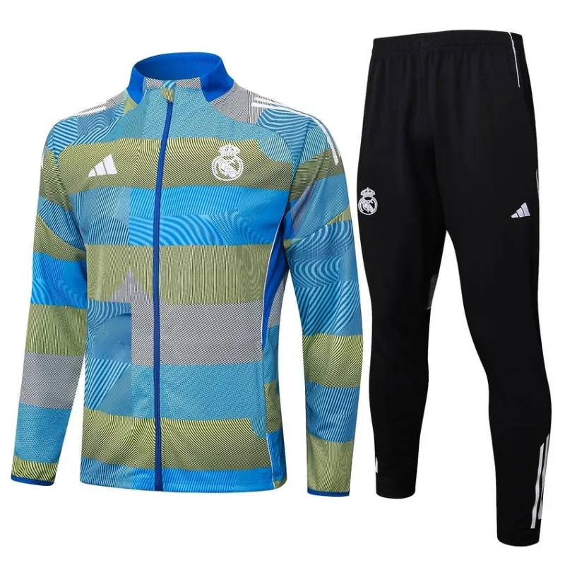 Real Madrid Sportjacke 2025/26 - Blau/Grün