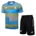 Maglia + Pantaloncini Allenamento Real Madrid 2025/26 - Blu/Verde
