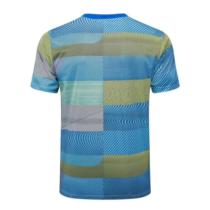 Maglia + Pantaloncini Allenamento Real Madrid 2025/26 - Blu/Verde