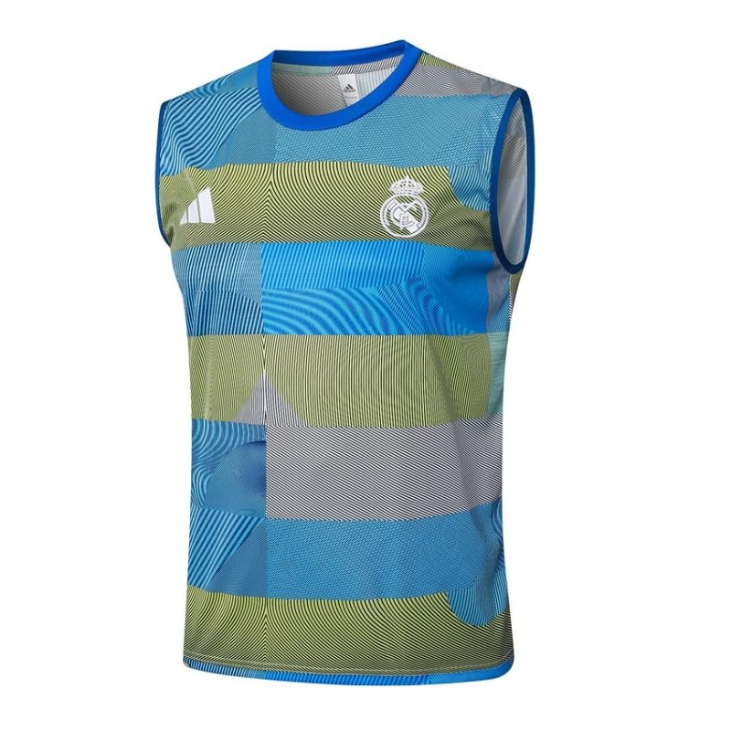 Real Madrid 2025/26 Shorts & Vest Set - Blue/Green