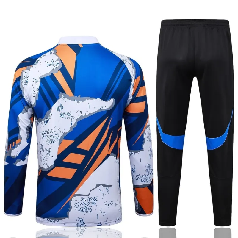 Real Madrid 2025/26 Tracksuit - Blue/White