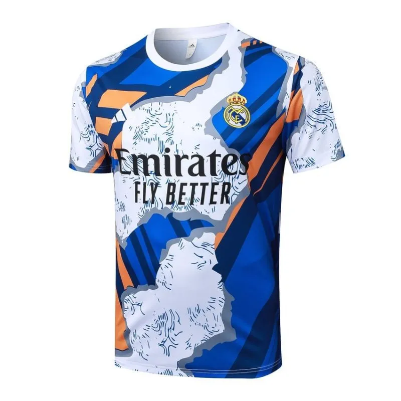 Real Madrid 2025/26 Training Jersey + Shorts - Blue/White