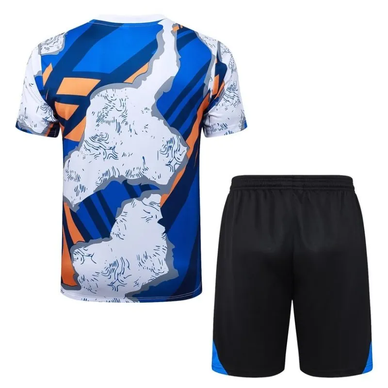 Real Madrid 2025/26 Training Jersey + Shorts - Blue/White