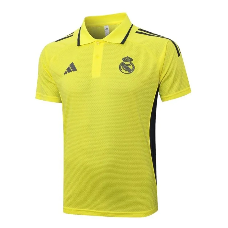 Real Madrid 2025/26 Sports Polo - Yellow