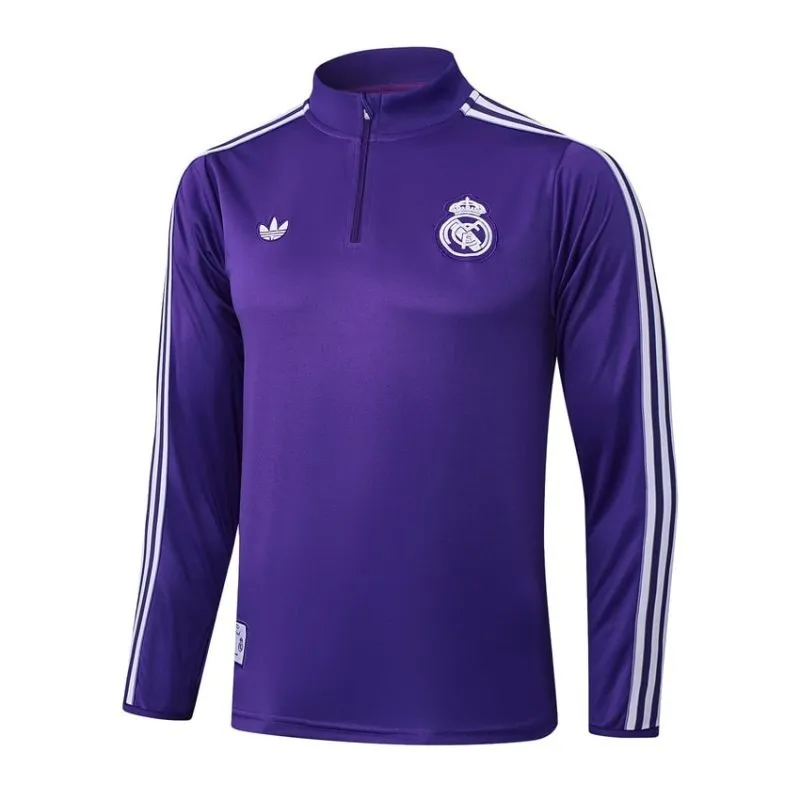 Real Madrid 2025/26 Tracksuit - Purple