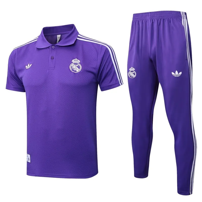 Real Madrid 2025/26 Sports Polo - Purple