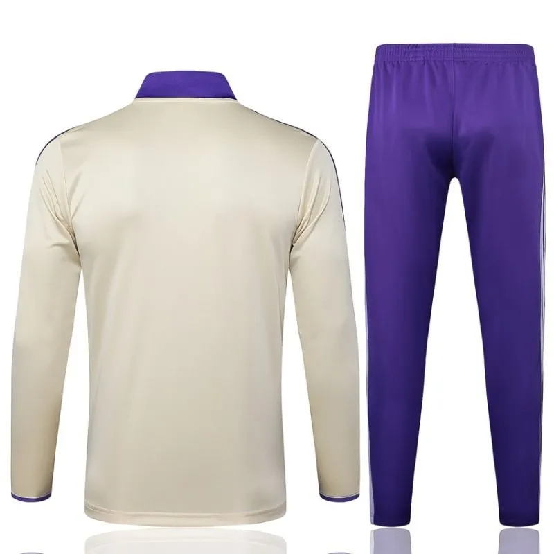 Real Madrid 2025/26 Tracksuit - Beige