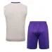 Conjunto Pantalón Corto & Chaleco Real Madrid 2025/26 - Beige