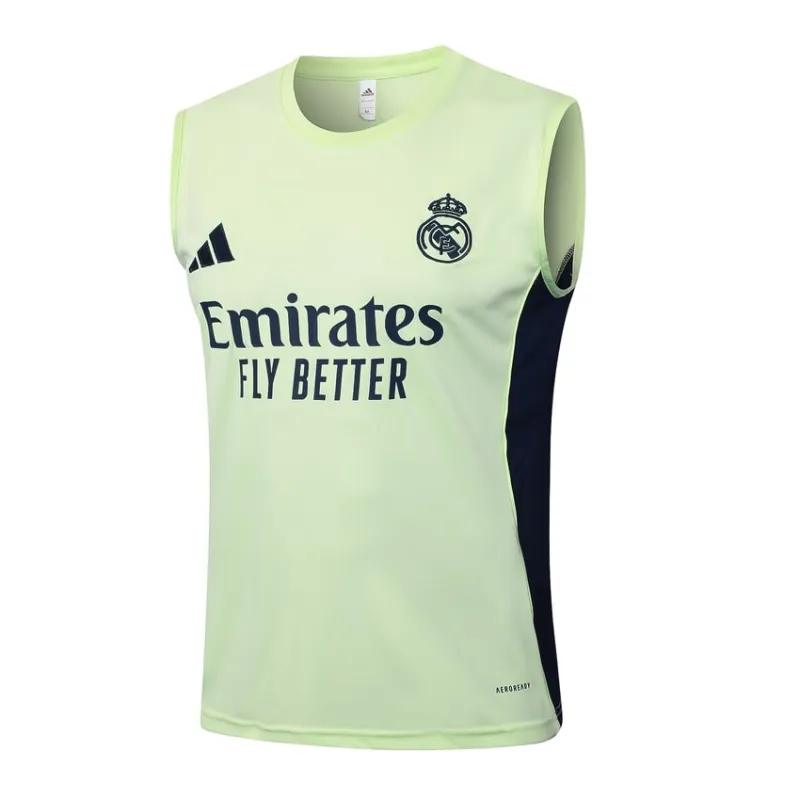 Real Madrid 2025/26 Shorts & Vest Set - Light Green