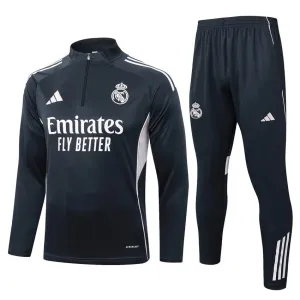 Tuta Sportiva Real Madrid 2025/26 - Grigio Scuro