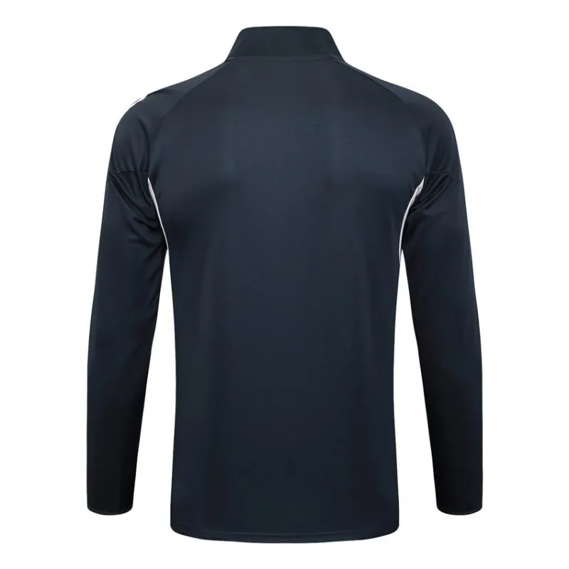 Giacca Sportiva Real Madrid 2025/26 - Grigio Scuro