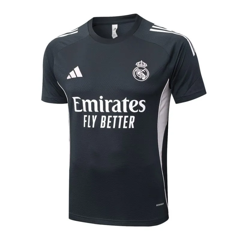 Camiseta + Pantalón de Entrenamiento Real Madrid 2025/26 - Gris Oscuro