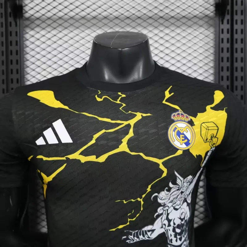 Real Madrid 2025/26 Marvel Edition Player Jersey - Black