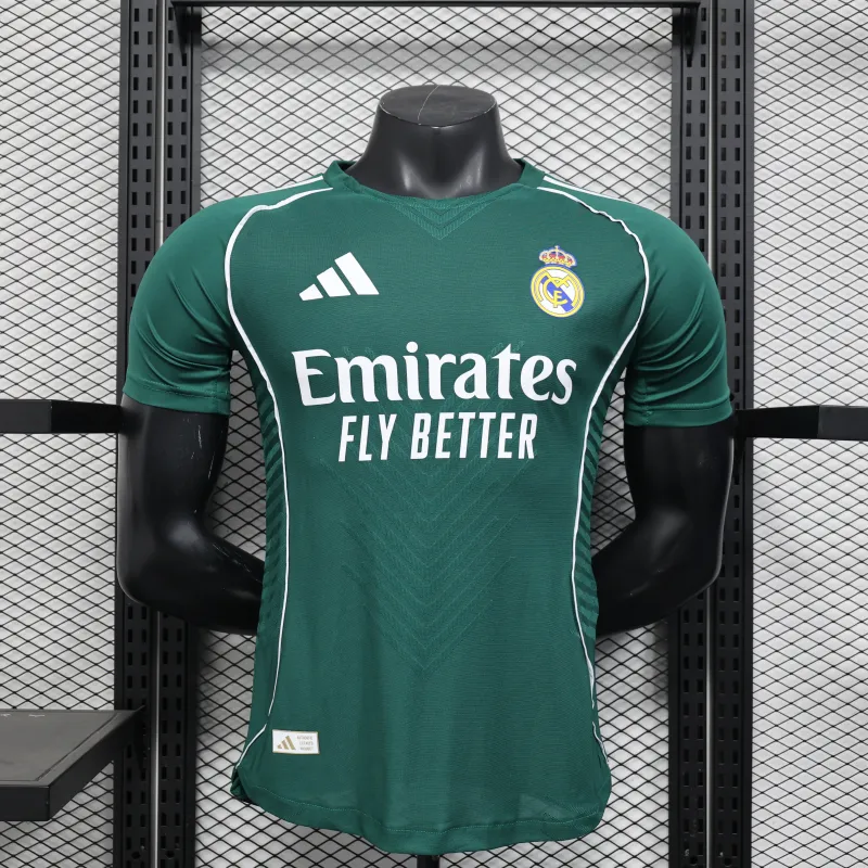 Real Madrid Maillot de Joueur Édition Spéciale 2025/26 - Vert