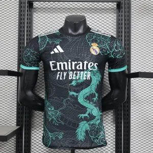 Real Madrid Maglia Giocatore Edizione Drago 2025/26 - Nero