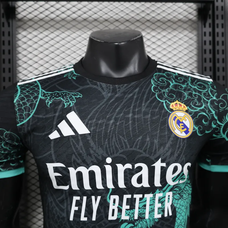 Real Madrid 2025/26 Dragon Edition Player Jersey - Black