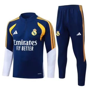 Real Madrid 2026/27 Tracksuit Dark Blue