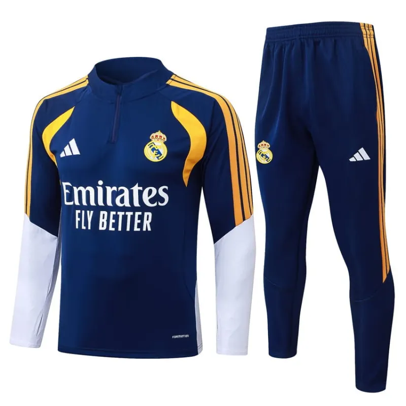 Completo Tuta Real Madrid 2026/27 Blu Scuro