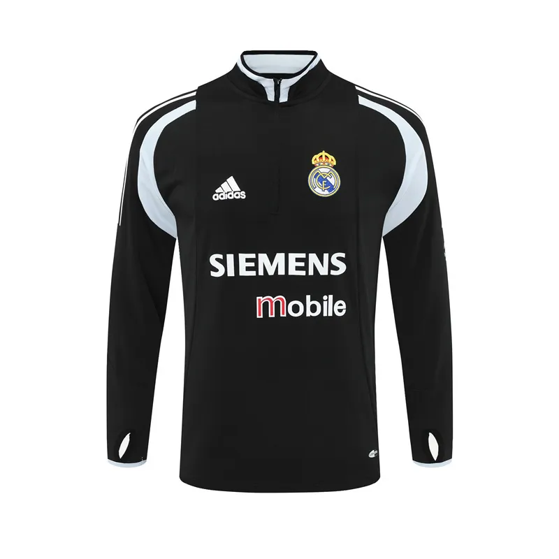Real Madrid 2004/05 Vêtements de Sport Vintage Noir
