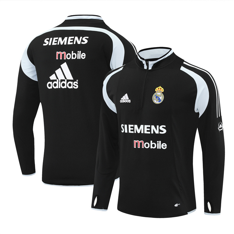 Real Madrid 2004/05 Vêtements de Sport Vintage Noir