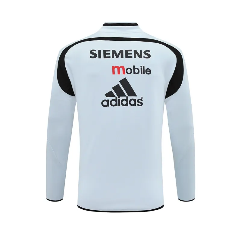 Real Madrid 2004/05 Abbigliamento Sportivo Vintage Grigio Chiaro