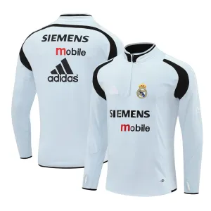Real Madrid 2004/05 Vêtements de Sport Vintage Gris Clair