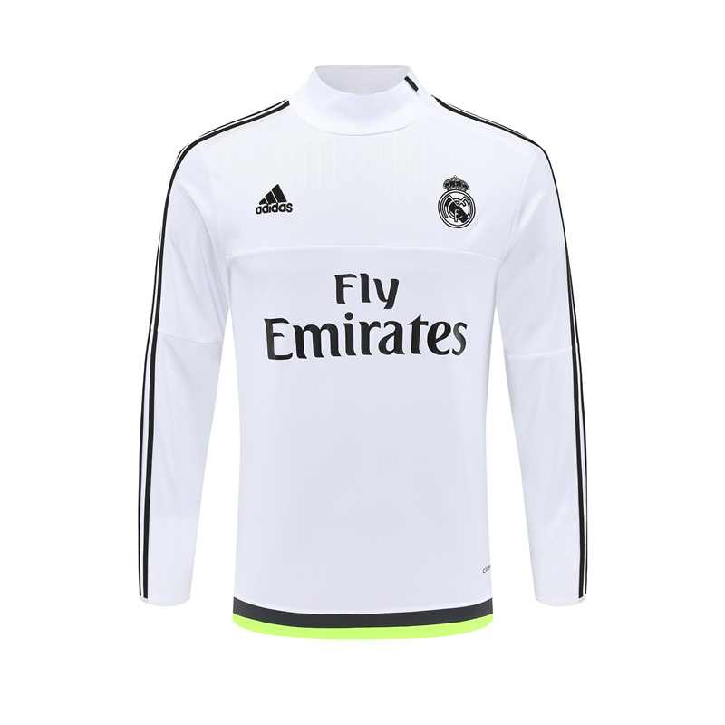 Real Madrid 2015/16 Abbigliamento Sportivo Vintage Bianco