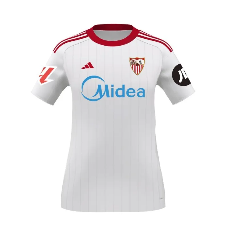 Sevilla 2025/26 Damen-Heimtrikot - Weiß