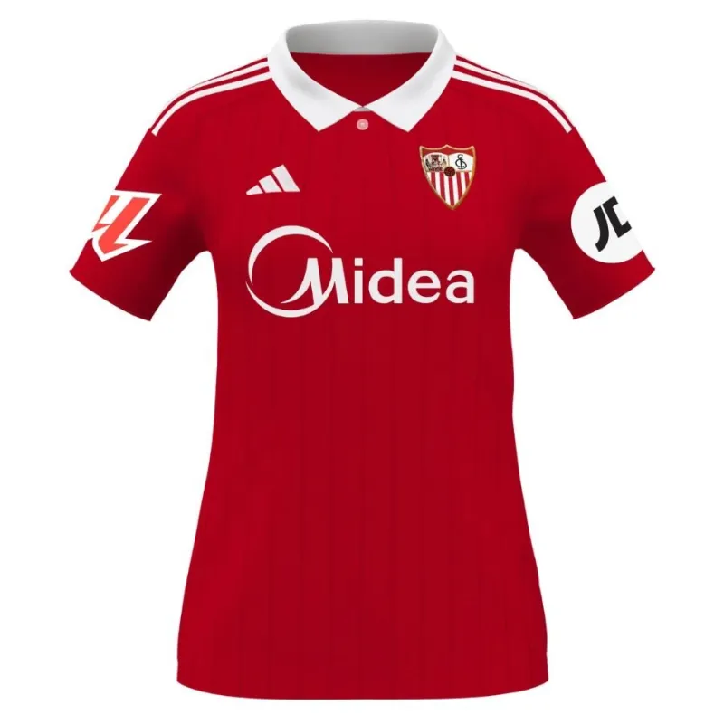 Sevilla 2025/26 Away Women's Jersey - Red