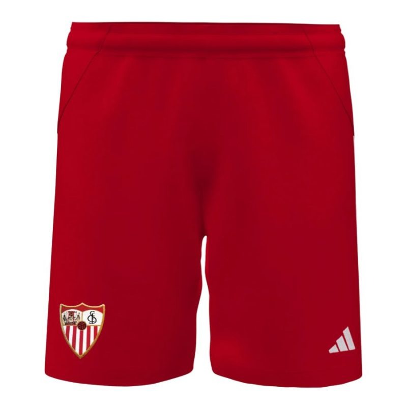 Maglia in trasferta bambini + short del Sevilla 2025/26 - Rosso