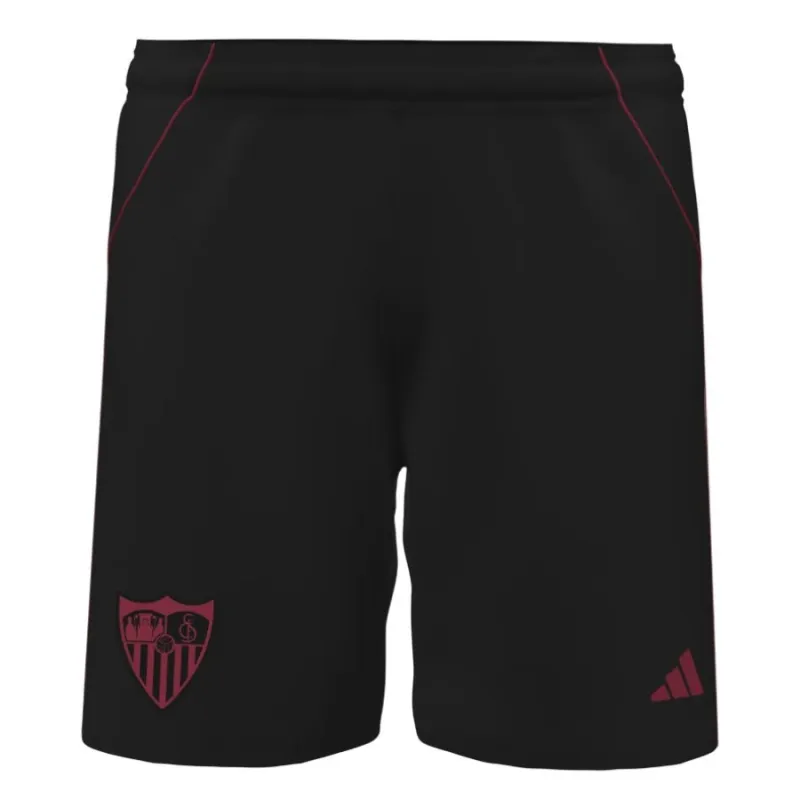 Sevilla 2025/26 Troisième maillot + shorts enfant - Noir