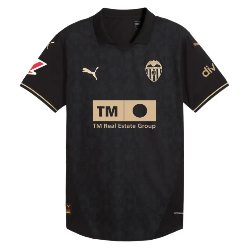 Valencia 2024/25 Away Women's Jersey - Black
