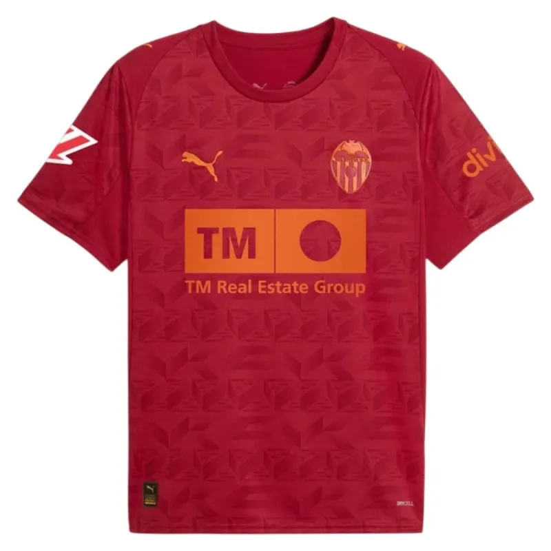 Valencia Kindertrikot 2025/26 Auswärts - Rot