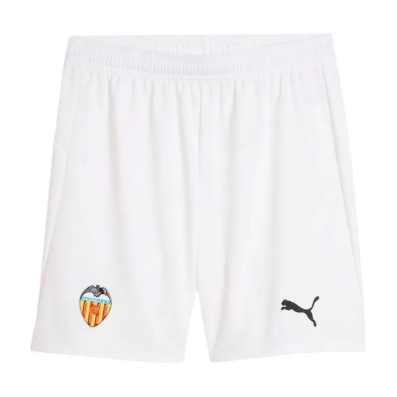 Short à domicile du Valencia CF 2025/26 - Blanc