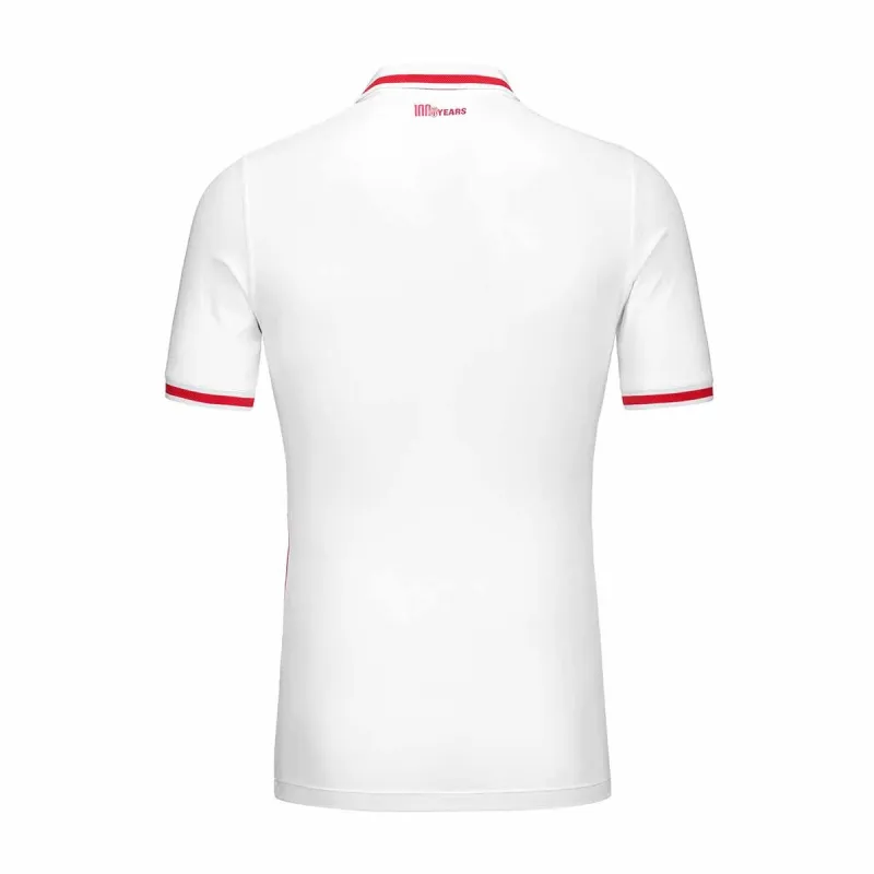 Maillot de la version joueur à domicile d'AS Monaco 2024/25 - Blanc