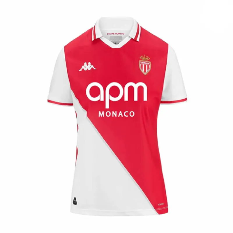 Maillot de femme d'AS Monaco pour domicile 2024/25 - Blanc