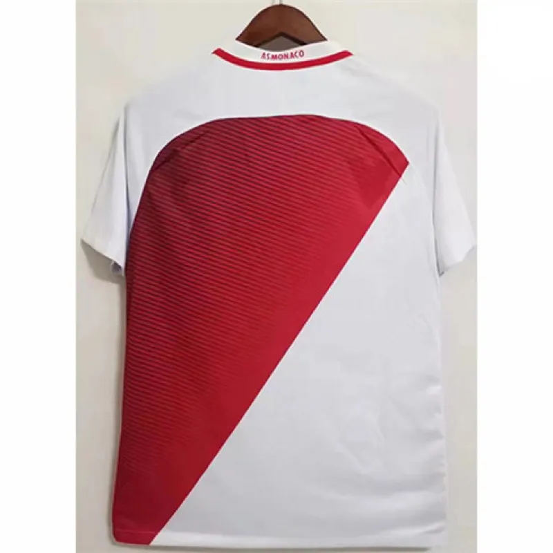 Camiseta retro de AS Monaco 2016/17 en partido de local - Blanca/Roja