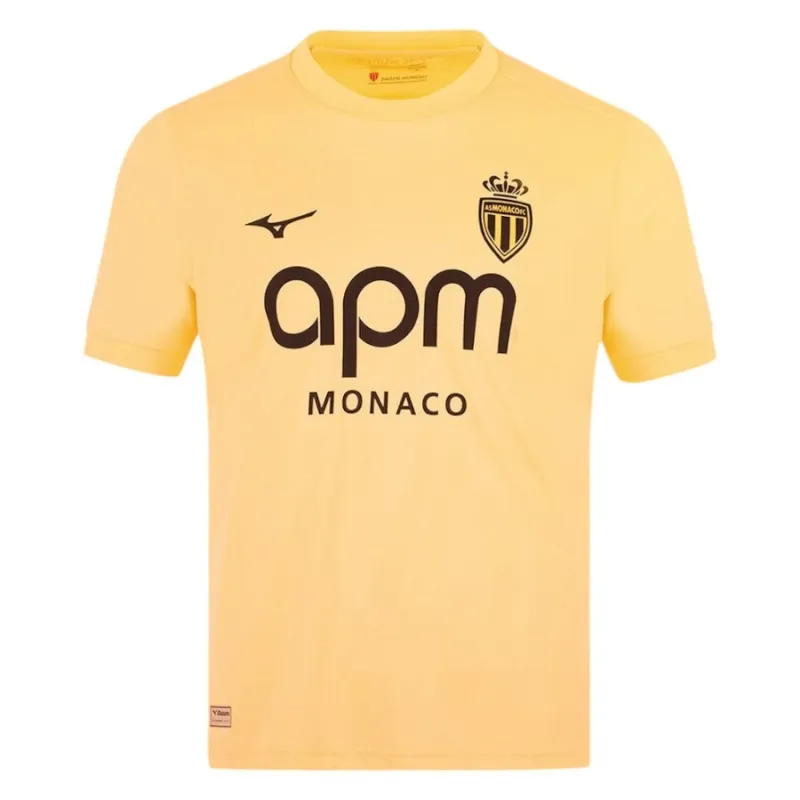 Monaco 2025/26 Drittes Damen-Trikot - Gelb