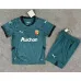 Lens Kids' Jersey + Shorts 2024/25 Away - Green