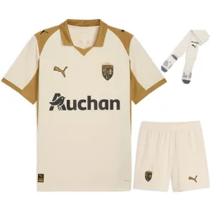Lens 2025/26 Third Kids' Jersey Set - Beige