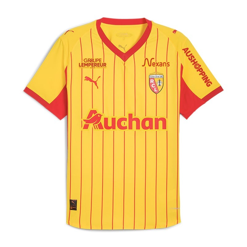 Lens THAUVIN Conjunto Camiseta Local Infantil 2025/26 - Amarilla