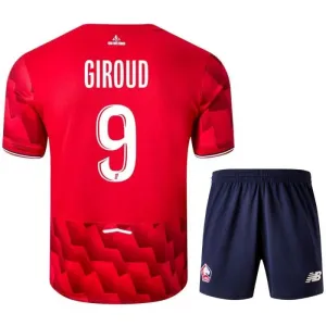 Lille GIROUD 2025/26 Home Kids Jersey + Shorts - Red