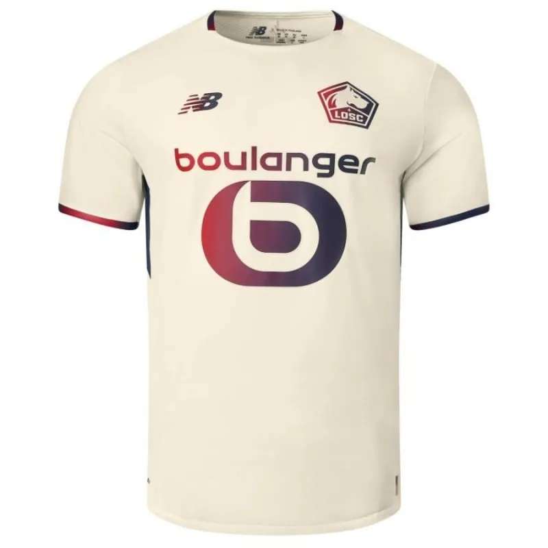 Lille GIROUD 2025/26 Away Kids Jersey + Shorts - Beige