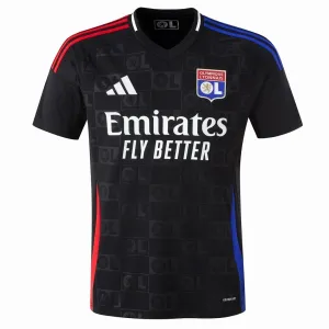 OL 2024/25 Away Player Jersey - Black