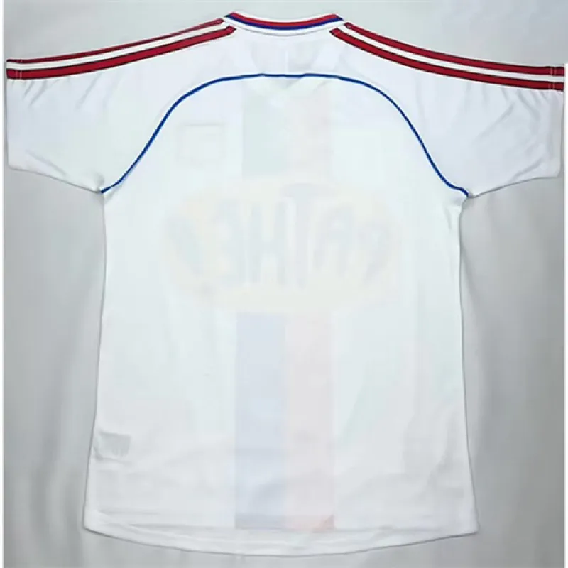 OL Camiseta retro de casa 2000/01 - Blanco