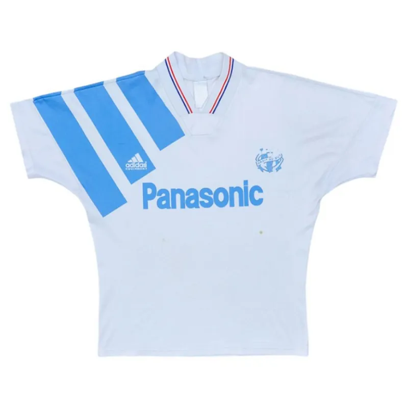 Marseille 1991/92 Retro Home Jersey - White