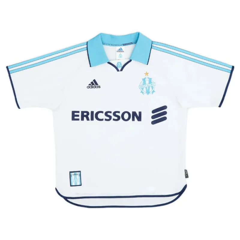 Marsiglia 1998/99 Maglia casalinga retrò - Bianca