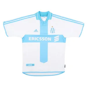Marseille 2000/01 Retro Home Jersey - White