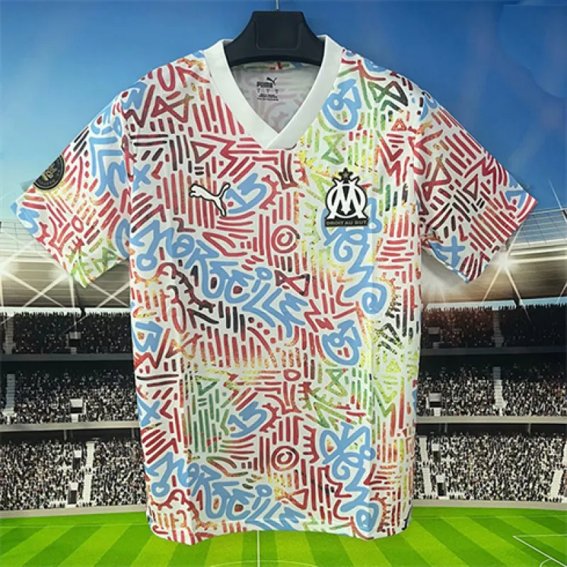 Olympique de Marseille Training Kit 2024/25 - Pink
