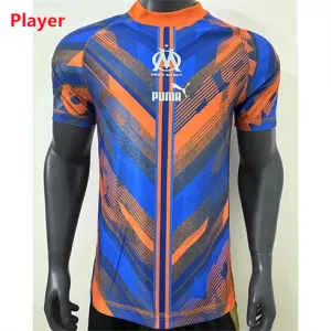 Maglia della versione giocatore edizione speciale dell'Olympique di Marsiglia 2024/25 - Azzurra